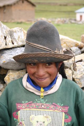 A child living at one of the co-ops