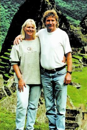 Ron and Dianne at Machu Picchu