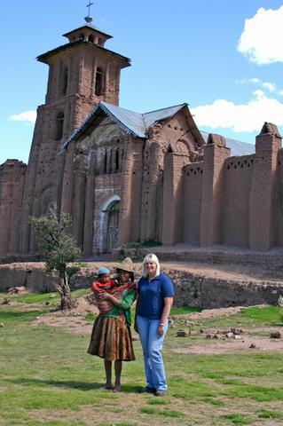 We were told that people had been sacrificed for blood to make the mud bricks of this monastery We were told that people had been sacrificed for blood to make the mud bricks of this monastery