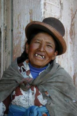 Woman responsible for security at old mud brick church Woman responsible for security at old mud brick church